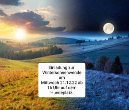 Einladung Wintersonnenwende 21.12.22